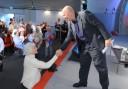 Paolo Mieli saluta il pubblico in sala